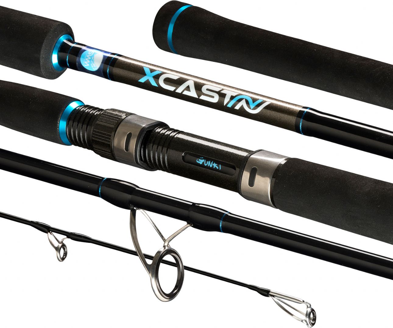 Gunki X Cast Shore Jigging Spinning Rod 15-55g